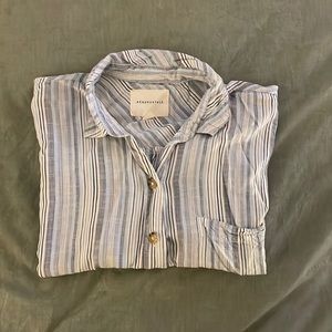 STRIPED CROPPED SHIRT